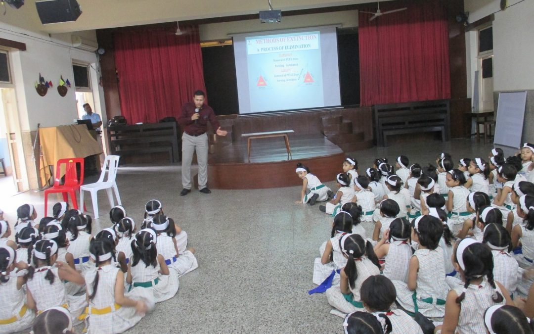 Fire Mock drill for Pre Primary And Primary school