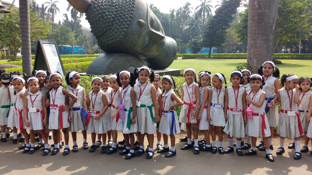 A visit to Chharapati Shivaji Maharaj Vastu Sangralaya by K.G. students