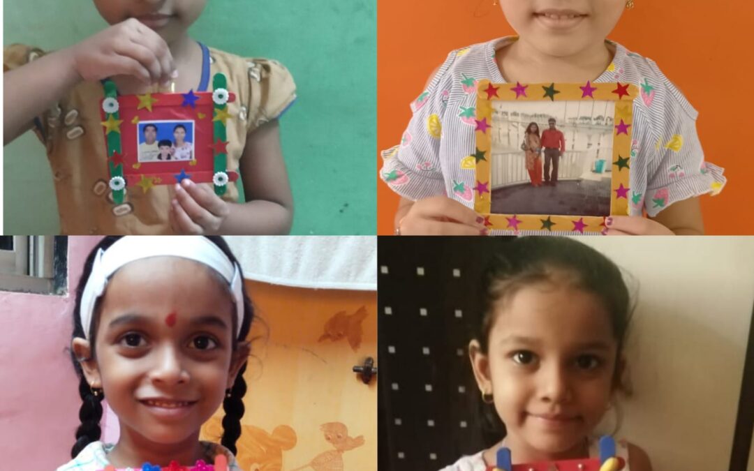 Best out of waste activity – (Sr.KG)
