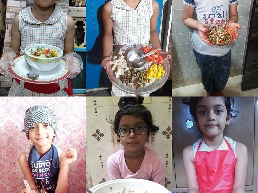 Healthy Sprouts Salad (Std. 2) activity