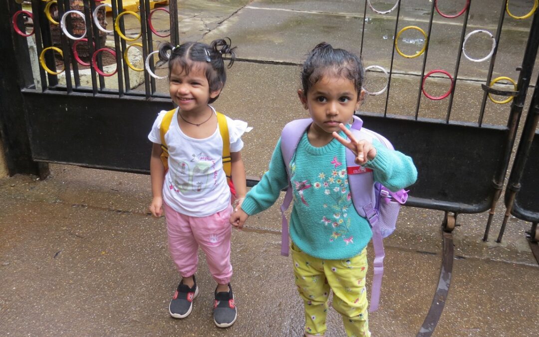 First day of Nursery school