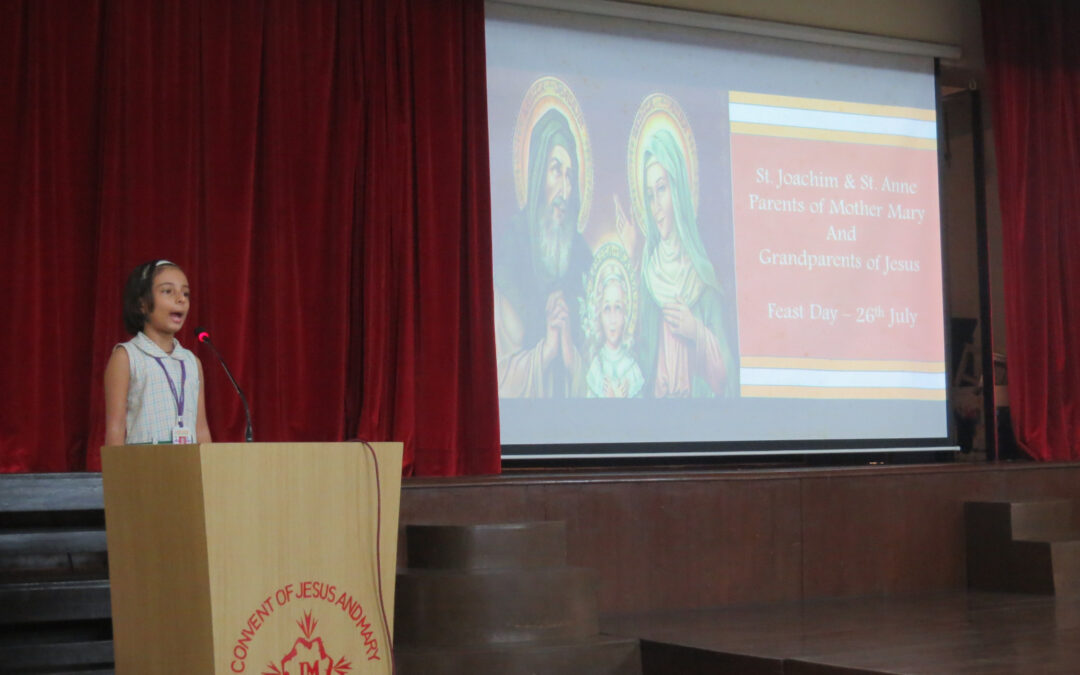 Special Assembly on the occasion of Parents’ Day by Pre K.G. & Pre-Primary students