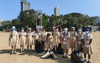 Fort Convent students takes initiative in Clean-Up Drive